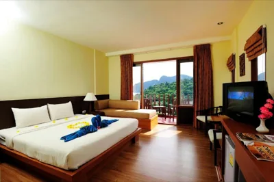 Deluxe Double or Twin Room with Sea View — Phi Phi Arboreal Resort